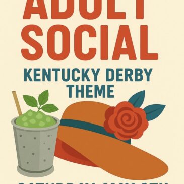 The 2026 DG Adult Social is Saturday, May 9th